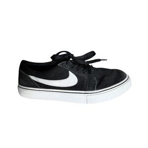 Nike SB Satire II Shoe Black White 2014 Skateboarding Sneaker Men Size 8
